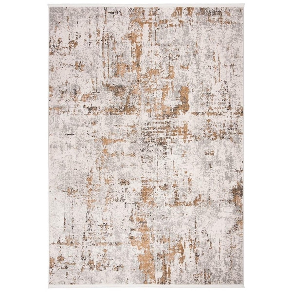 Safavieh 4 ft. x 6 ft. Shivan 700 Rectangular Area Rug Gray & Rose SHV723P-4 - main